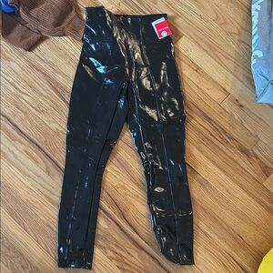 Spanx Patent Faux Leather Leggings